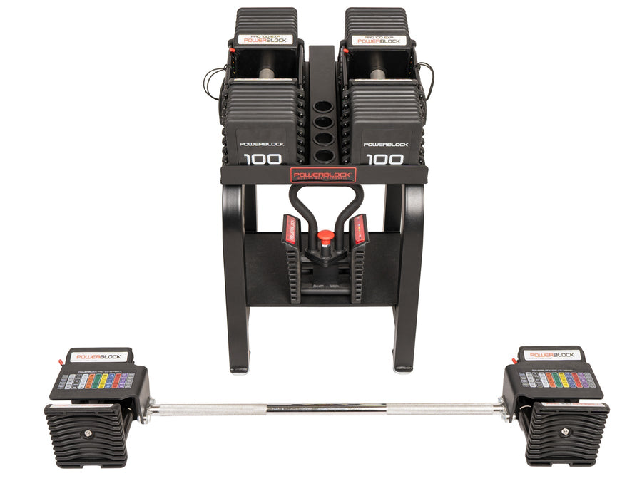 PowerBlock Pro 100 EXP Home Gym Bundle
