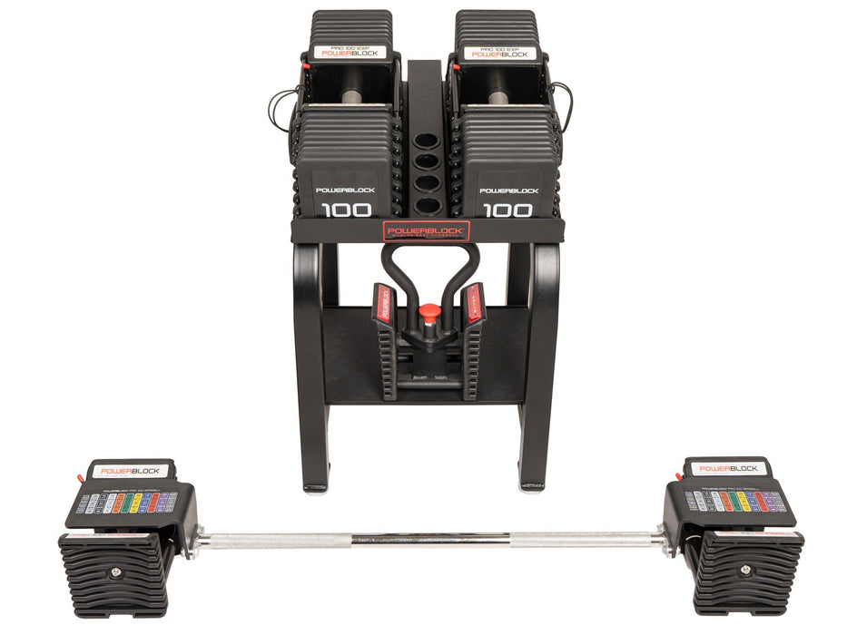 PowerBlock Pro 100 EXP Home Gym Bundle