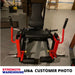 Steelflex PLLE Leg Extension Strength Warehouse Customer Photo Front View