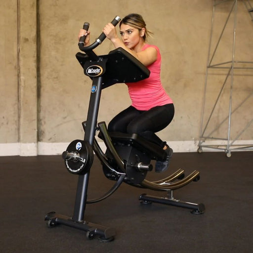 The Abs Company AbCoaster CS1500 athlete seated crunch
