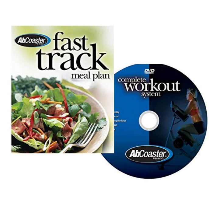 The Abs Company AbCoaster PS500 includes workout dvd meal plan