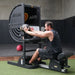 The Abs Company AbSolo athlete chest pass target