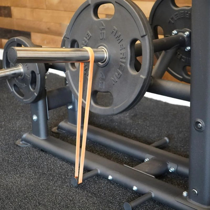 The Abs Company Belt Squat loading horn band detail