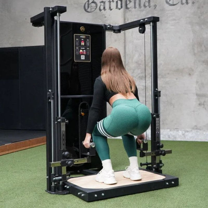 The Abs Company Dead Lift bottom range demonstration