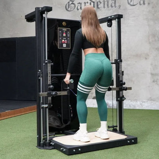 The Abs Company Dead Lift rear hinge setup