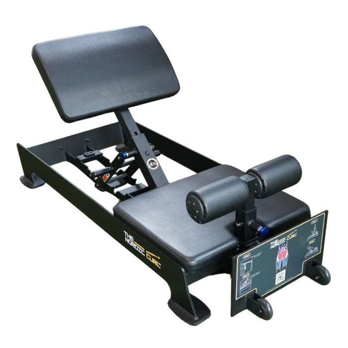 The Abs Company Nordic Curl adjustable pad angle view