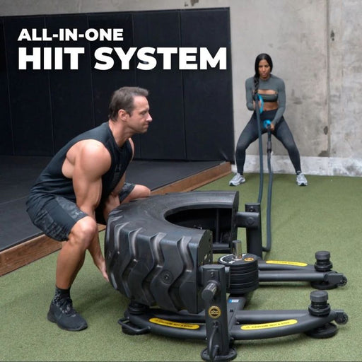 The Abs Company TireFlip 180 tire flip hiit system training