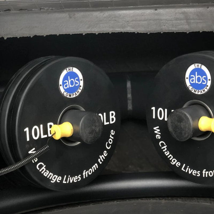 The Abs Company TireFlip 180XL weight plate storage