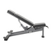 TKO Strength 874MA Commercial Multi-Angle Adjustable Bench Side View with Back Pad Angled