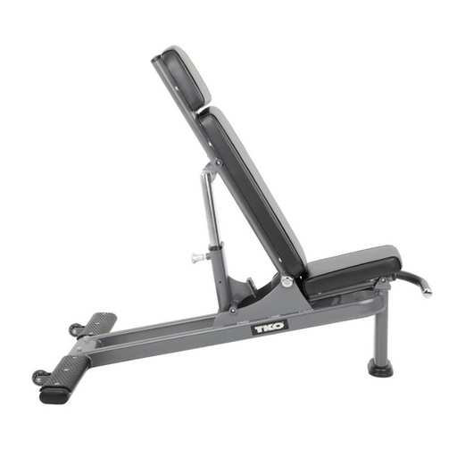 TKO Strength 874MA Commercial Multi-Angle Adjustable Bench Side View
