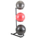 TKO Stability Ball Set with Storage Rack
