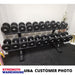 TKO Strength 10-Pair Saddle Rack Customer Photo in Home Gym