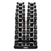 TKO Strength 10 Pair Vertical Dumbbell Rack loaded