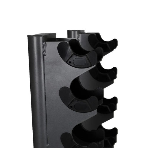 TKO Strength 10 Pair Vertical Dumbbell Rack side cradle