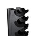 TKO Strength 10 Pair Vertical Dumbbell Rack side cradle