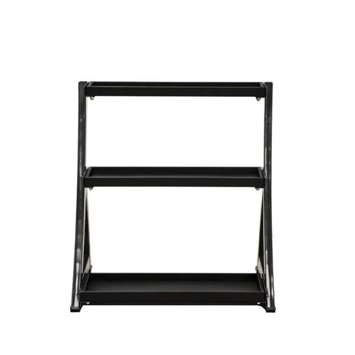 TKO Strength 3-Tier Kettlebell Rack front view