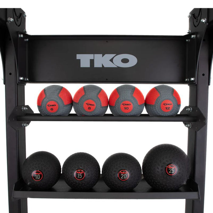 TKO Strength 48" Freestanding Bay FR Package DB-SUB-8FS-FR Medicine Ball Storage