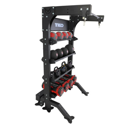 TKO Strength 48" Freestanding Bay PB Package DB-SUB-8FS-PB Angled View