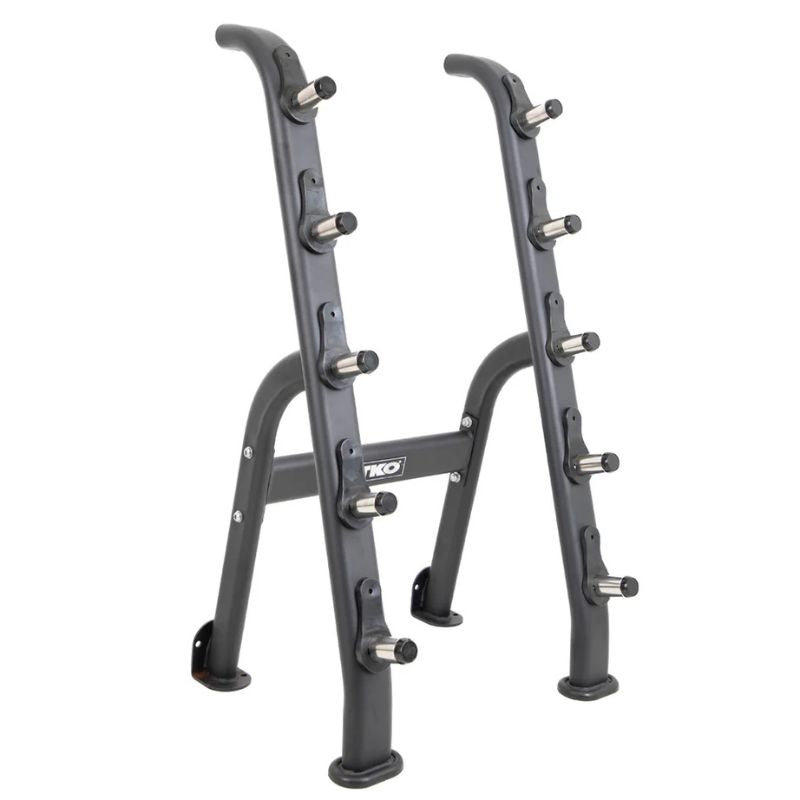TKO Strength 5 Barbell Storage Rack 845BBR-BK
