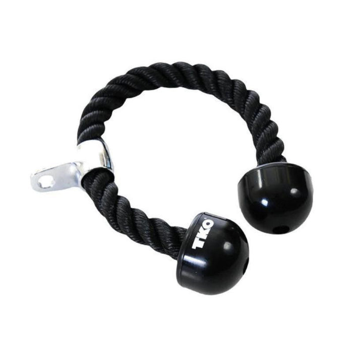 TKO Strength Accessory Pack with Rack double tricep rope