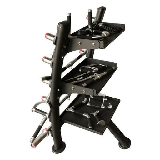 TKO Strength Accessory Pack with Rack loaded side