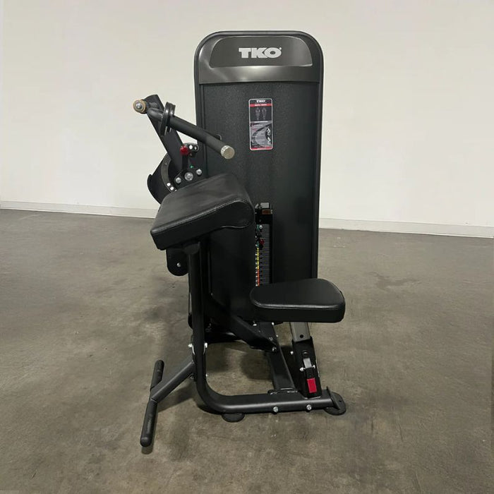 TKO Strength Achieve Bicep Tricep Machine tricep starting position