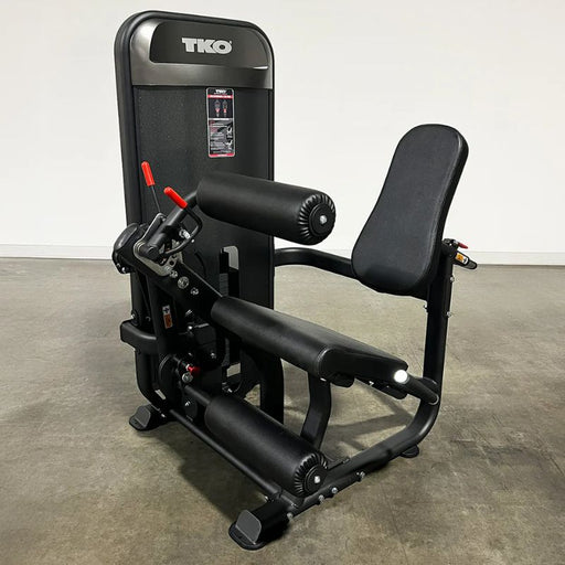 TKO Strength Achieve Leg Extension Leg Curl backpad lever adjustment