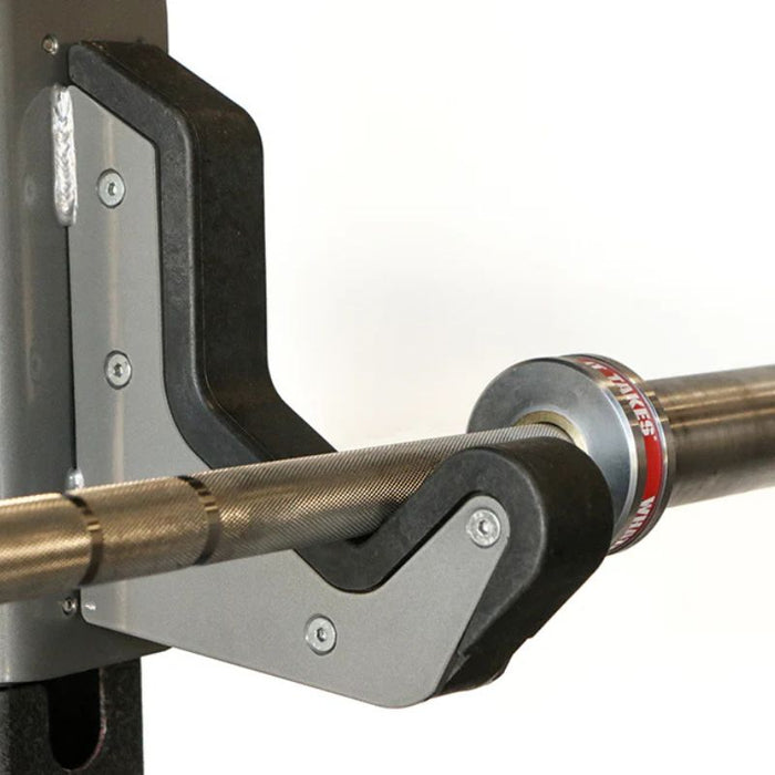 TKO Strength Annex Half Rack 921HR-ANX Bar Catch Detail