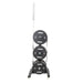 TKO Strength Bumper Plate Rack with Wheels 851VBR Loaded