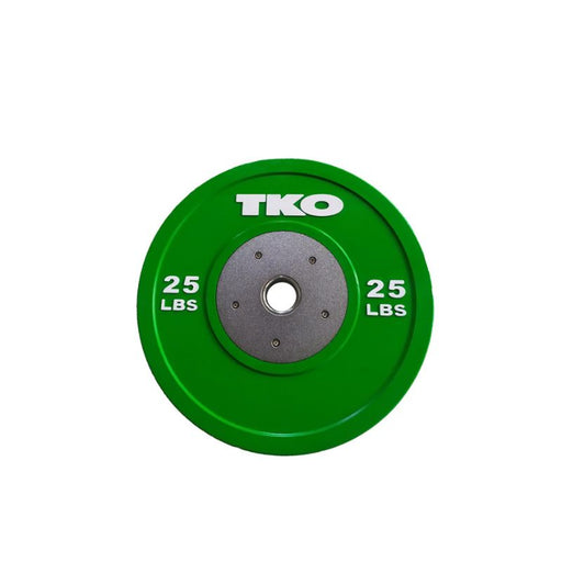 TKO Strength Color Competition Bumper Plates 25lbs