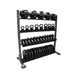 TKO Strength Customizable Storage Rack Full Angle View Loaded