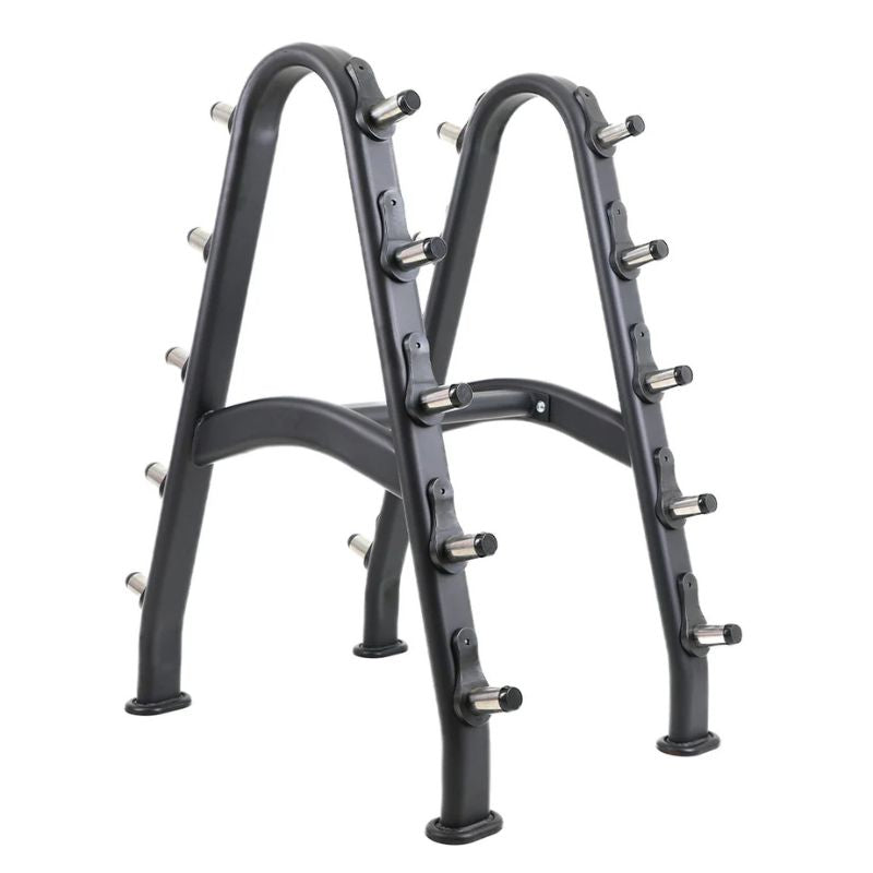 TKO Strength 10 Barbell Storage Rack 846BBR-BK