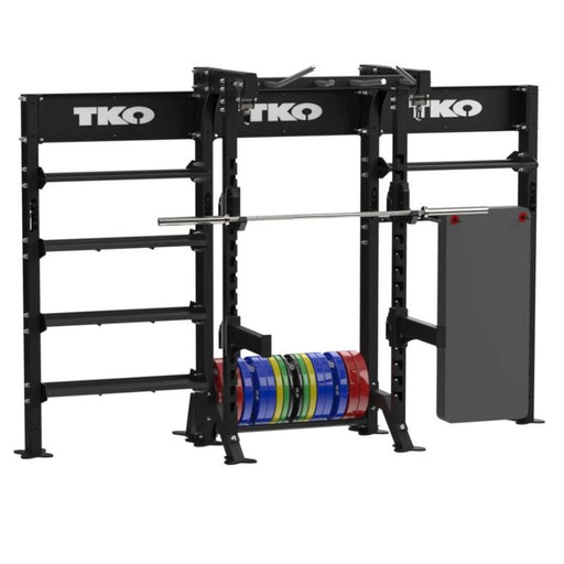 TKO Strength Half Rack Dual Storage DB-HRDS-848