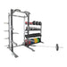 TKO Strength Half Rack with Storage 921HR-STRG Angle Barbell