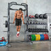 TKO Strength Half Rack with Storage 921HR-STRG Dip Exercise