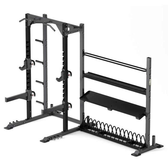 TKO Strength Half Rack with Storage 921HR-STRG