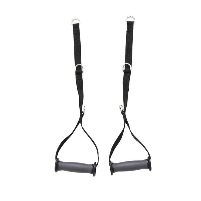 TKO Strength Light Commercial Functional Trainer dual nylon handles