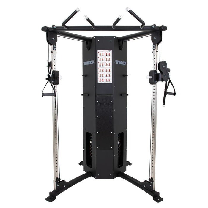 TKO Strength Light Commercial Functional Trainer front view