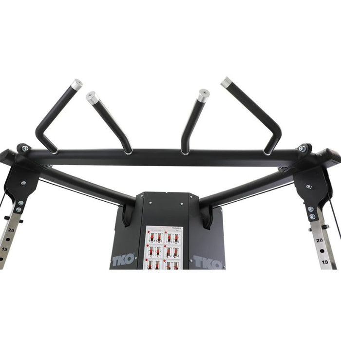 TKO Strength Light Commercial Functional Trainer multi grip pullup bar