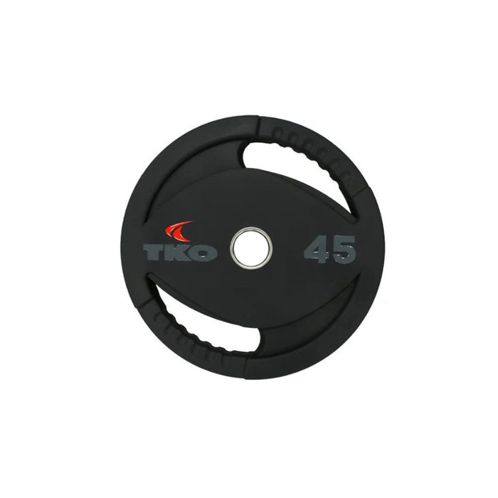TKO Strength Olympic Urethane Dual Grip Plate 45lb