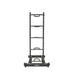 TKO Strength Power Bag Storage Rack 838PBR2 Front Empty