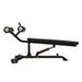 TKO Strength Signature Multi-Ab Decline Bench 7047-G2 Decline Bench Side View