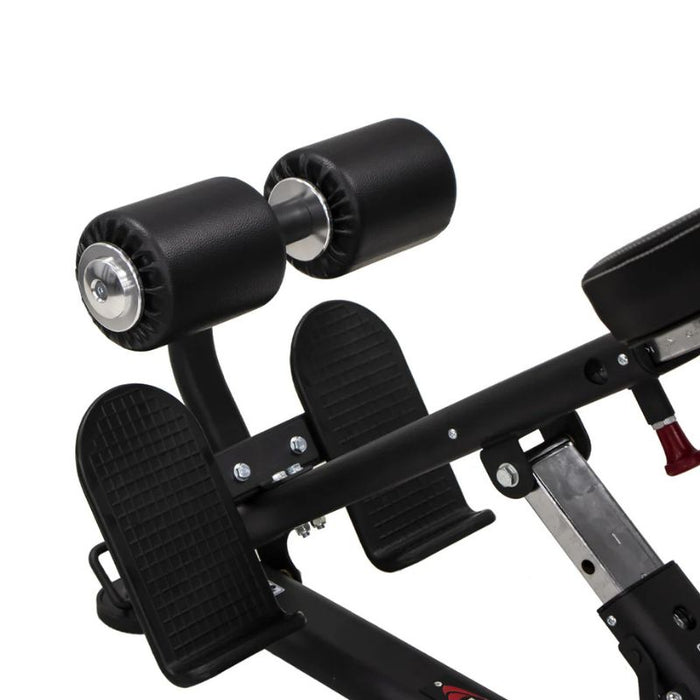 TKO Strength Signature Multi Hyperextension 7048-G2 leg roller and footplate