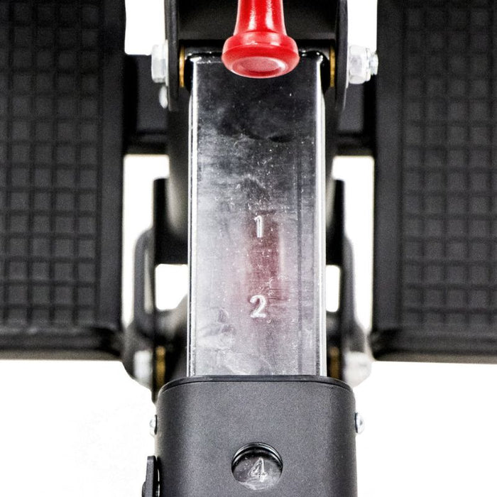 TKO Strength Signature Multi Hyperextension 7048-G2 pop pin adjustment detail