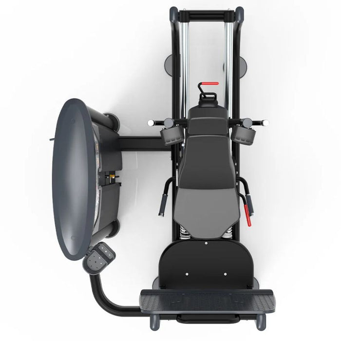 TKO Strength Signature Seated Leg Press/Hack Squat 7016-G2 top down