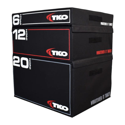 TKO Strength Stackable Foam Plyo Boxes 263PLBS