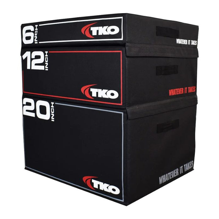 TKO Strength Stackable Foam Plyo Boxes 263PLBS
