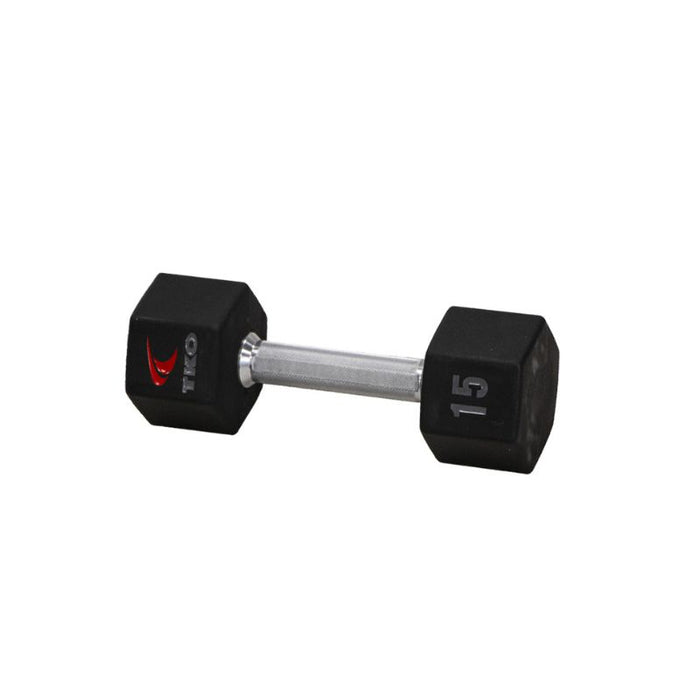 TKO Strength Tri-Grip Urethane Dumbbell 15lb