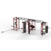TKO Stretching+Boxing+Rebounder+Power Rack Station 9901 Red