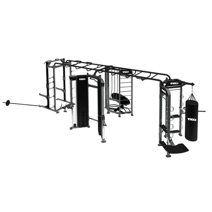 TKO Stretching+Boxing+Rebounder+Power Rack Station 9901